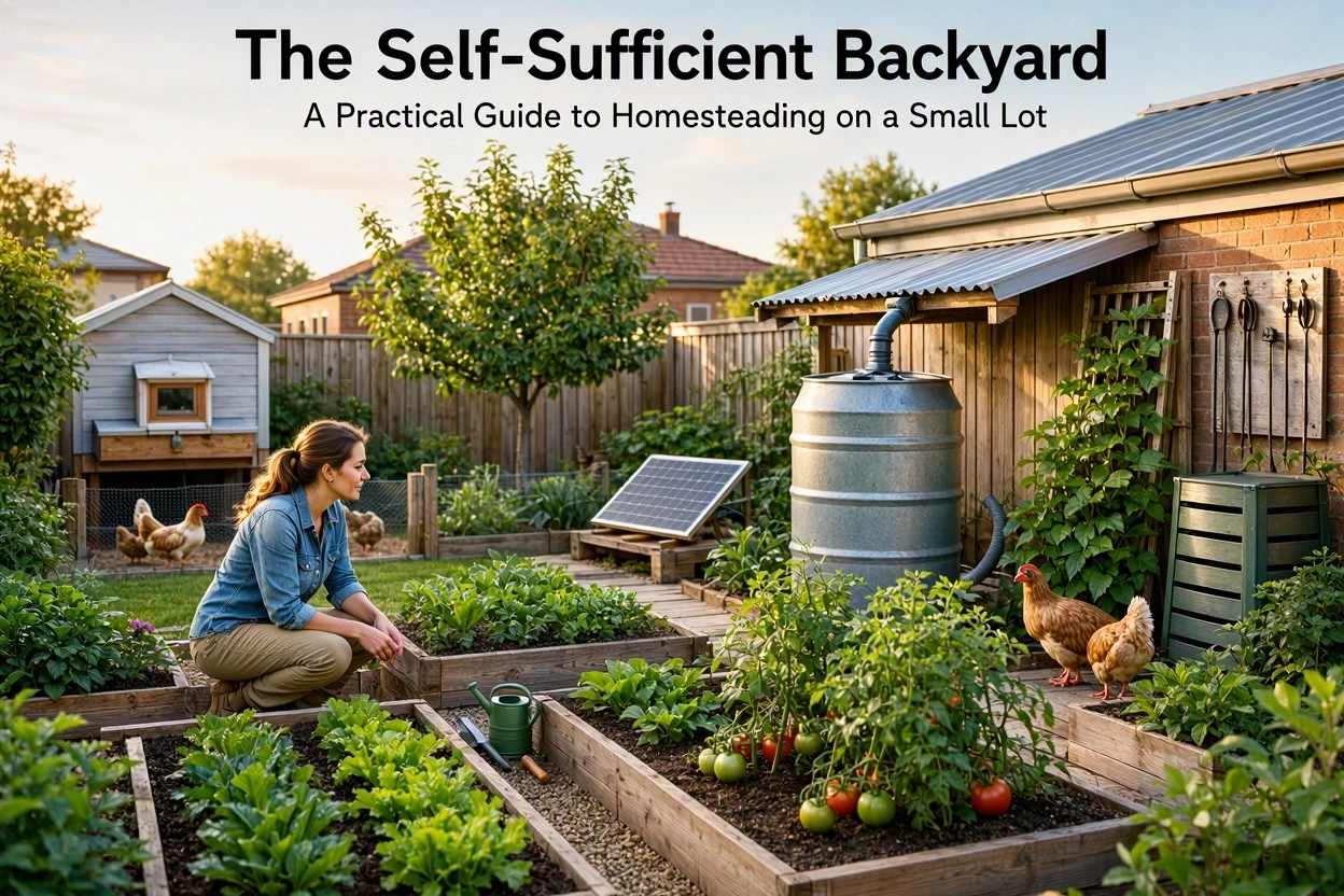 The Self Sufficient Backyard: Your Complete Guide to Backyard Homesteading in 2026