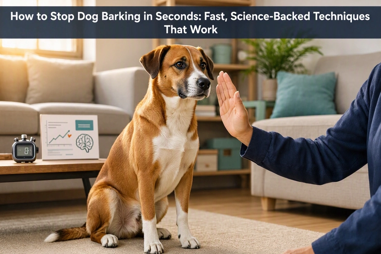 How to Stop Dog Barking in Seconds: Fast, Science-Backed Techniques That Work